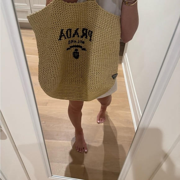 Prada Milano Woven Tote Bag - Picture 8 of 8